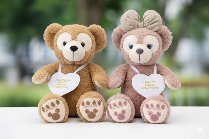 ダッフィー＆シェリーメイのウェイトドール