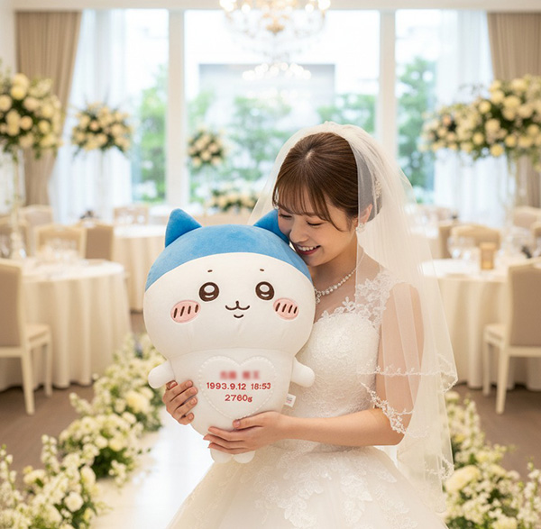 ちいかわ ハチワレのウェイトドール