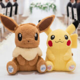 ピカチュウとイーブイのウェイトドール